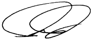 Signed: Anthony Godfrey